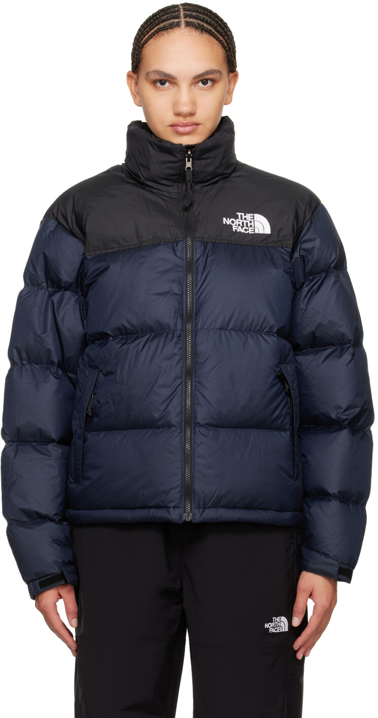 

Темно-синий и черный пуховик Nuptse 1996 года в стиле ретро The North Face
