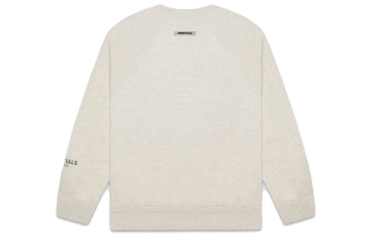 Ss20 Толстовка мужская овсянка Fear Of God Essentials, светло-бежевый — фото 2