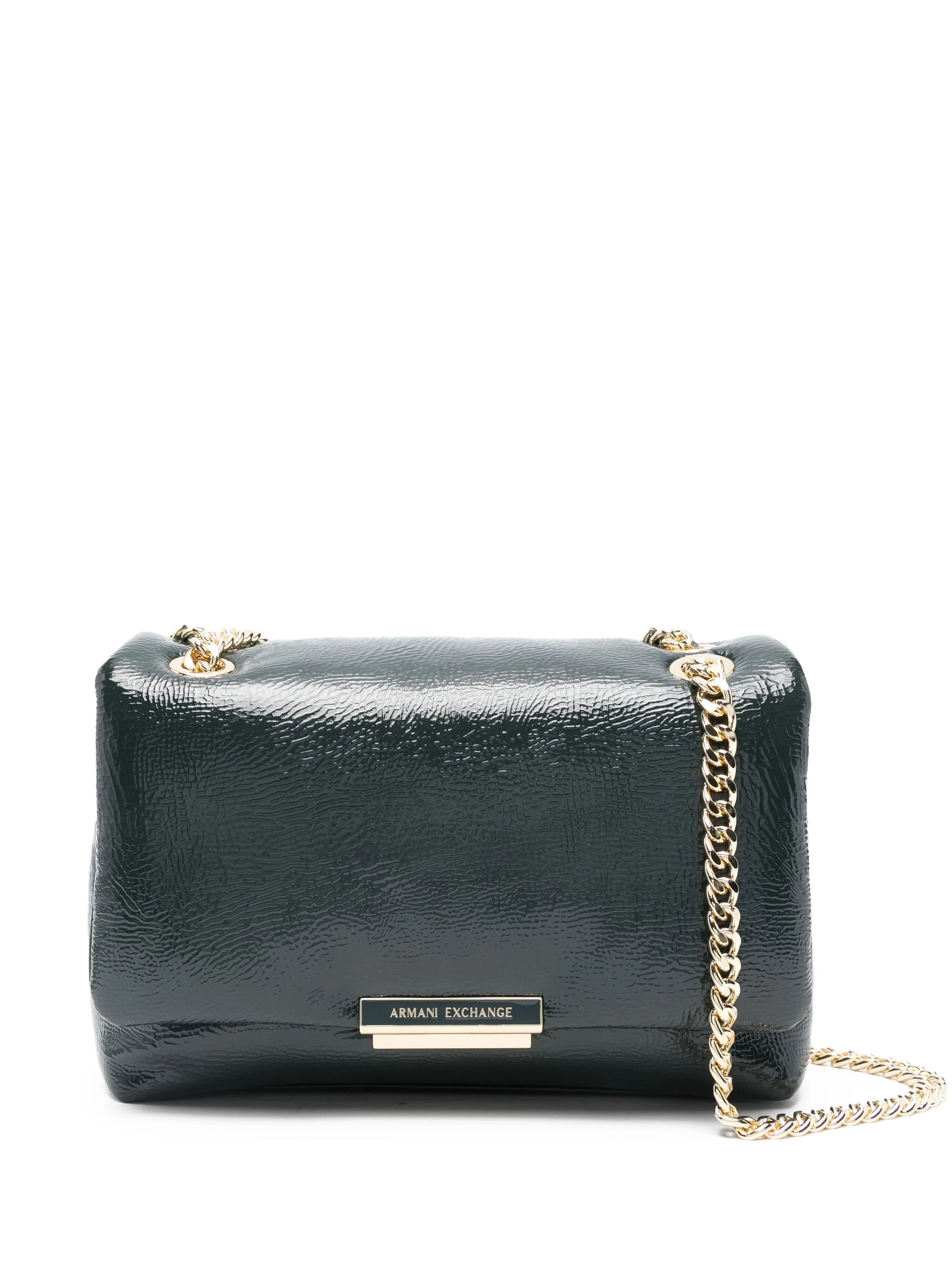 

Сумка через плечо с цепочкой Armani Exchange, зеленый