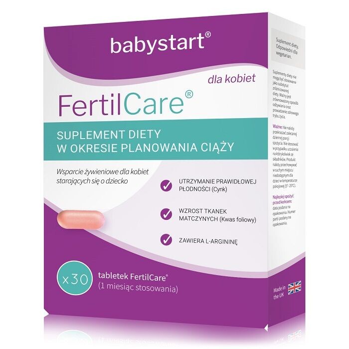 

Набор витаминов и минералов для женщин Fertil Care Tabletki, 30 шт