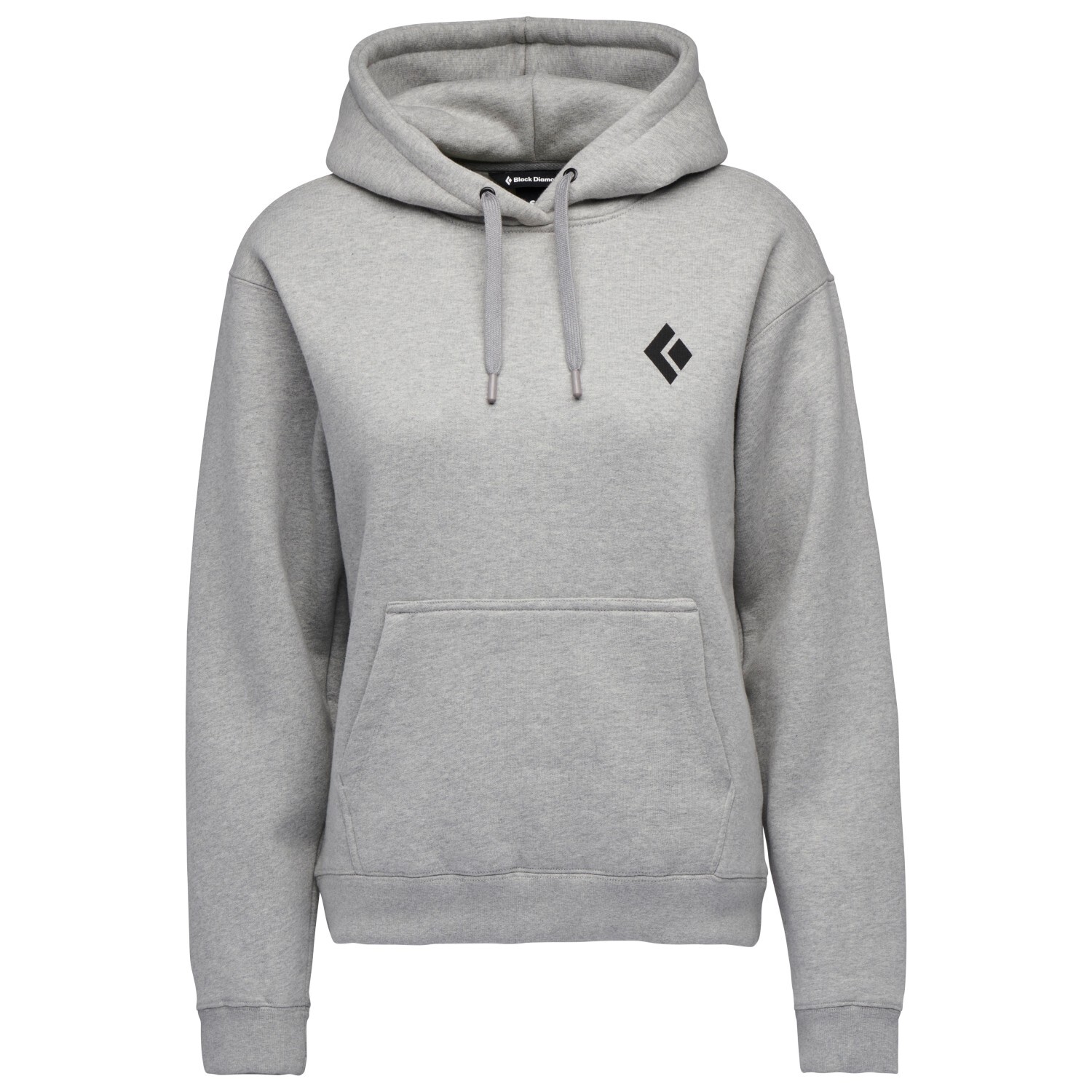 

Толстовка с капюшоном Black Diamond Women's Equipment For Alpinists Pullover Hoody, цвет Nickel Heather