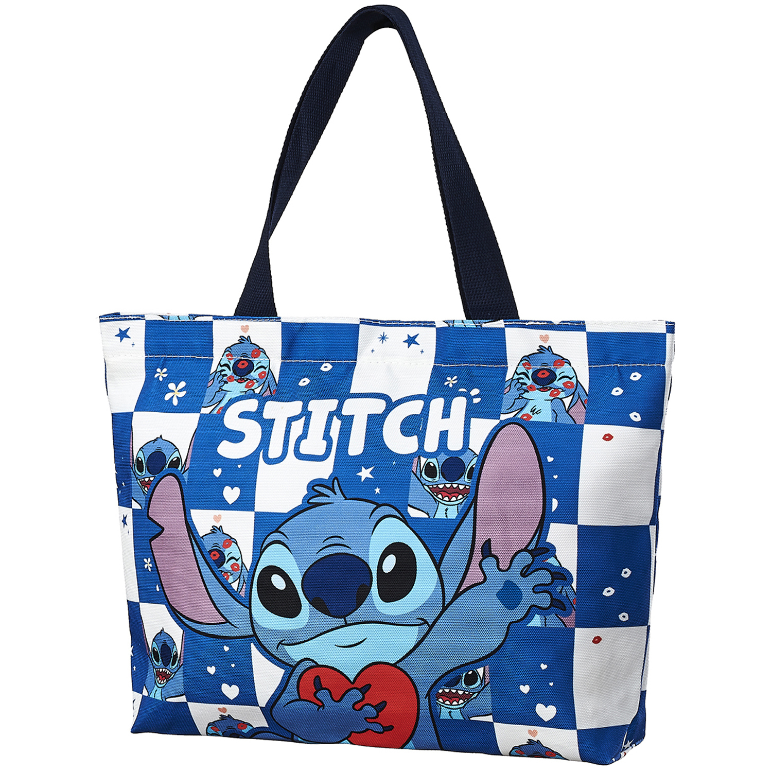 

Disney Холщовая сумка шопер, Stitch Versatile Printed Canvas Shoulder Bag