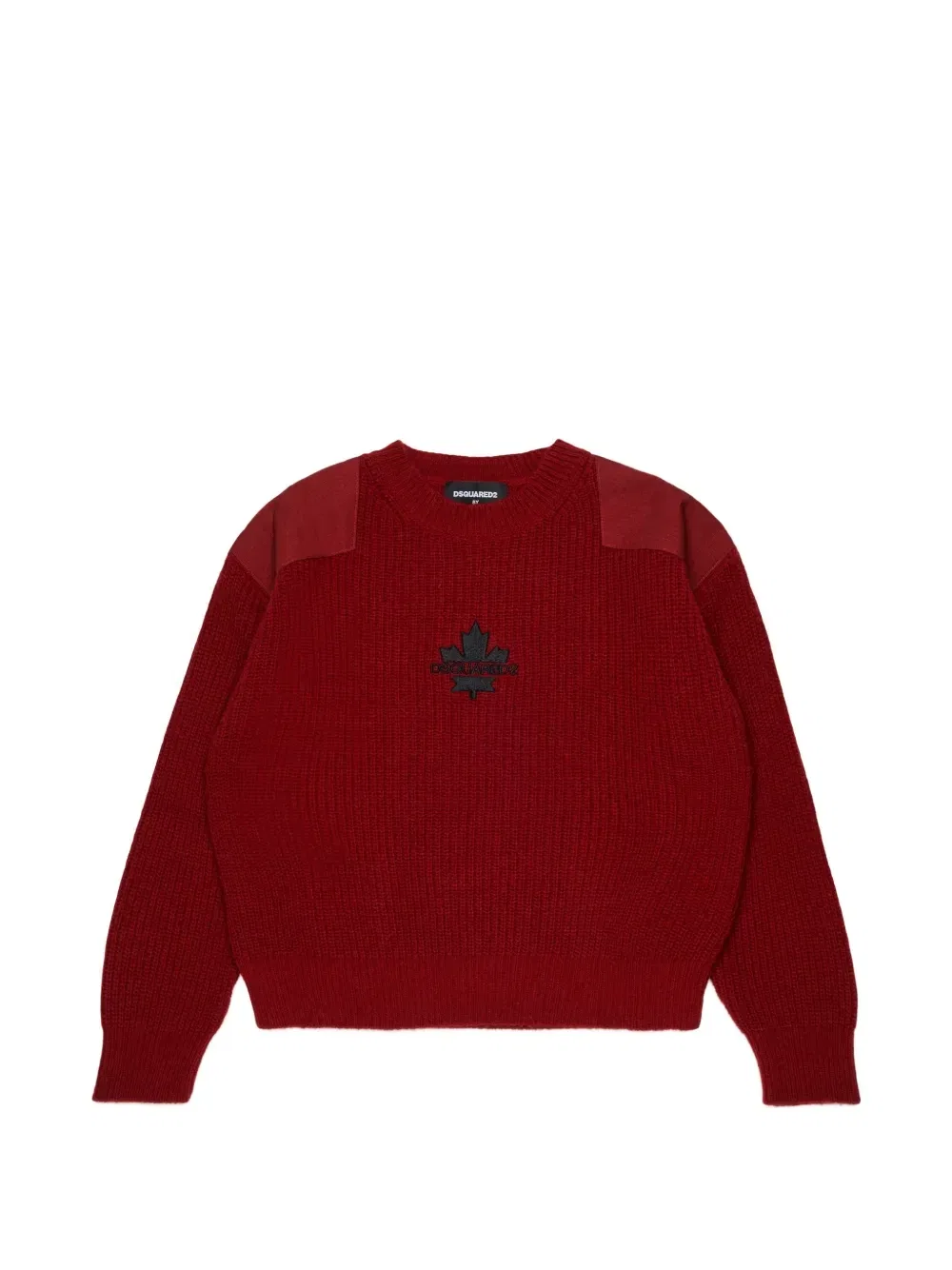 Свитер с нашивкой-логотипом Dsquared2 Kids, красный
