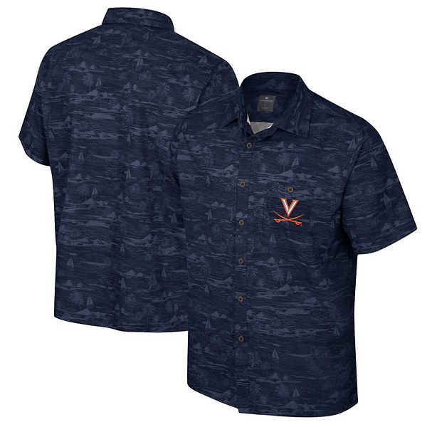 

Мужская рубашка на пуговицах navy virginia cavaliers ozark Colosseum