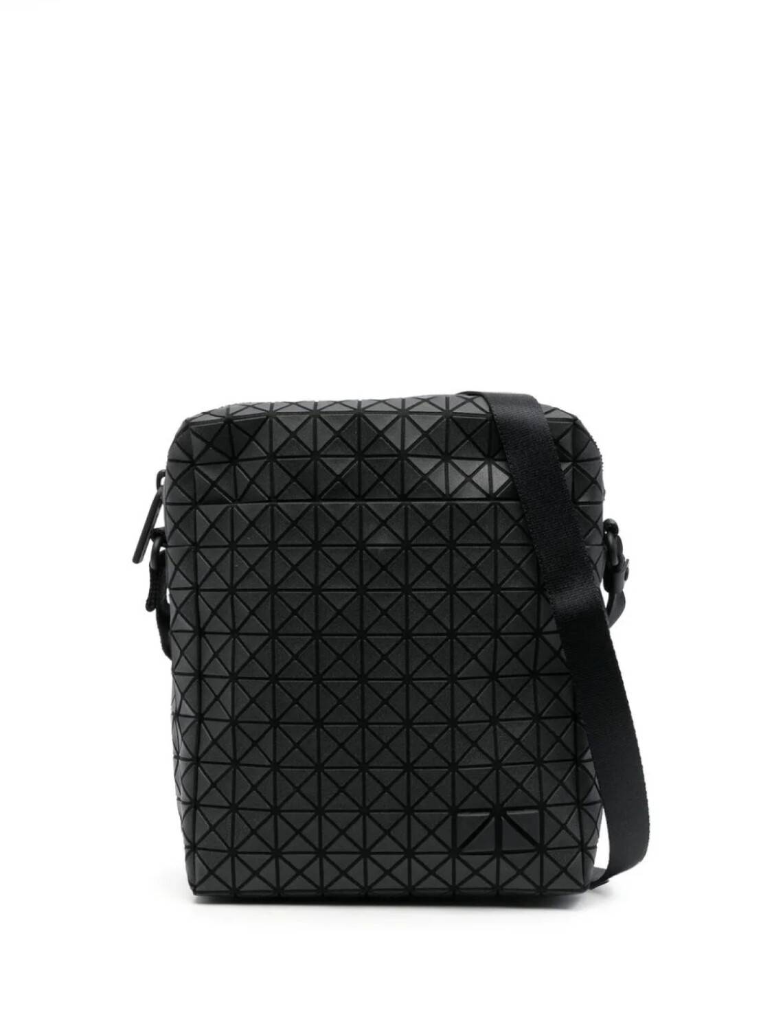 

Bao Bao Issey Miyake маленькая сумка-мессенджер с геометричным узором, черный