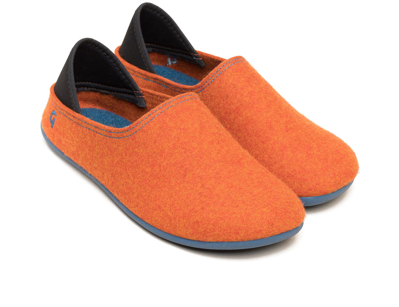 

Тапочки Gottstein Hausschuh Wool Slip On, оранжевый