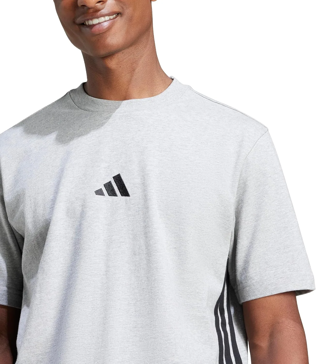Футболка Adidas Essentials 3-Stripes — фото 4