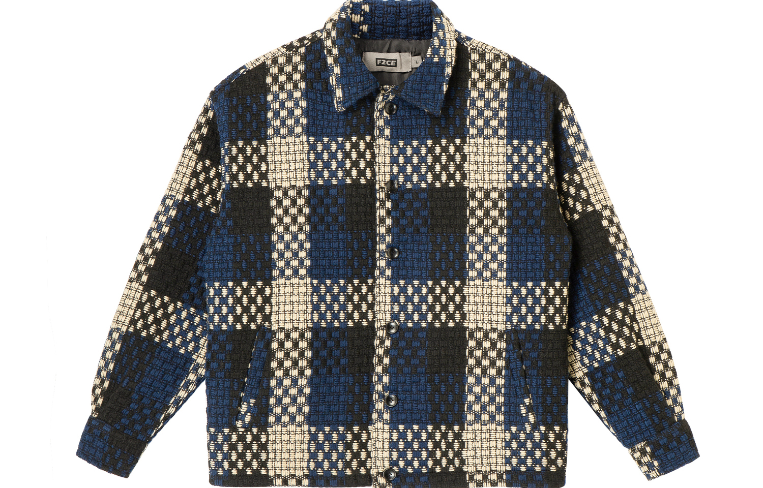 

Курка унисекс синяя черная клетка FIRE 2 COLD EGO, Черный, Курка унисекс синяя черная клетка FIRE 2 COLD EGO