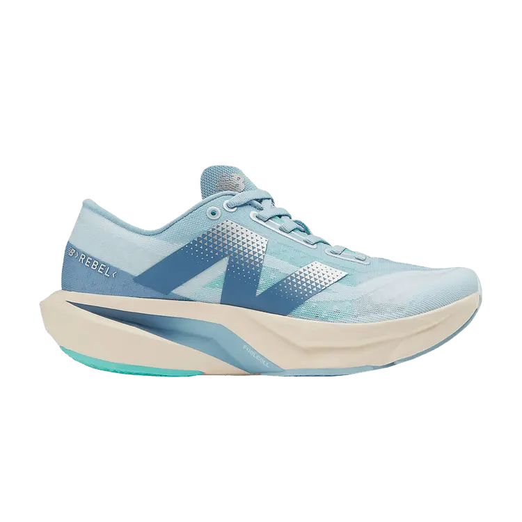 

Кроссовки New Balance Wmns FuelCell Rebel v4 Wide Quarry Blue, синий