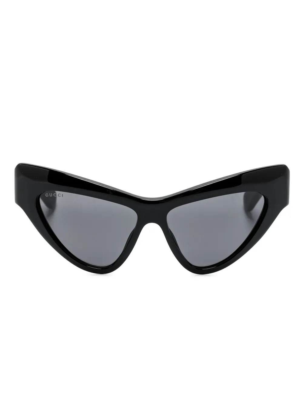 

Солнцезащитные очки в оправе 'кошачий глаз' Gucci Eyewear, черный