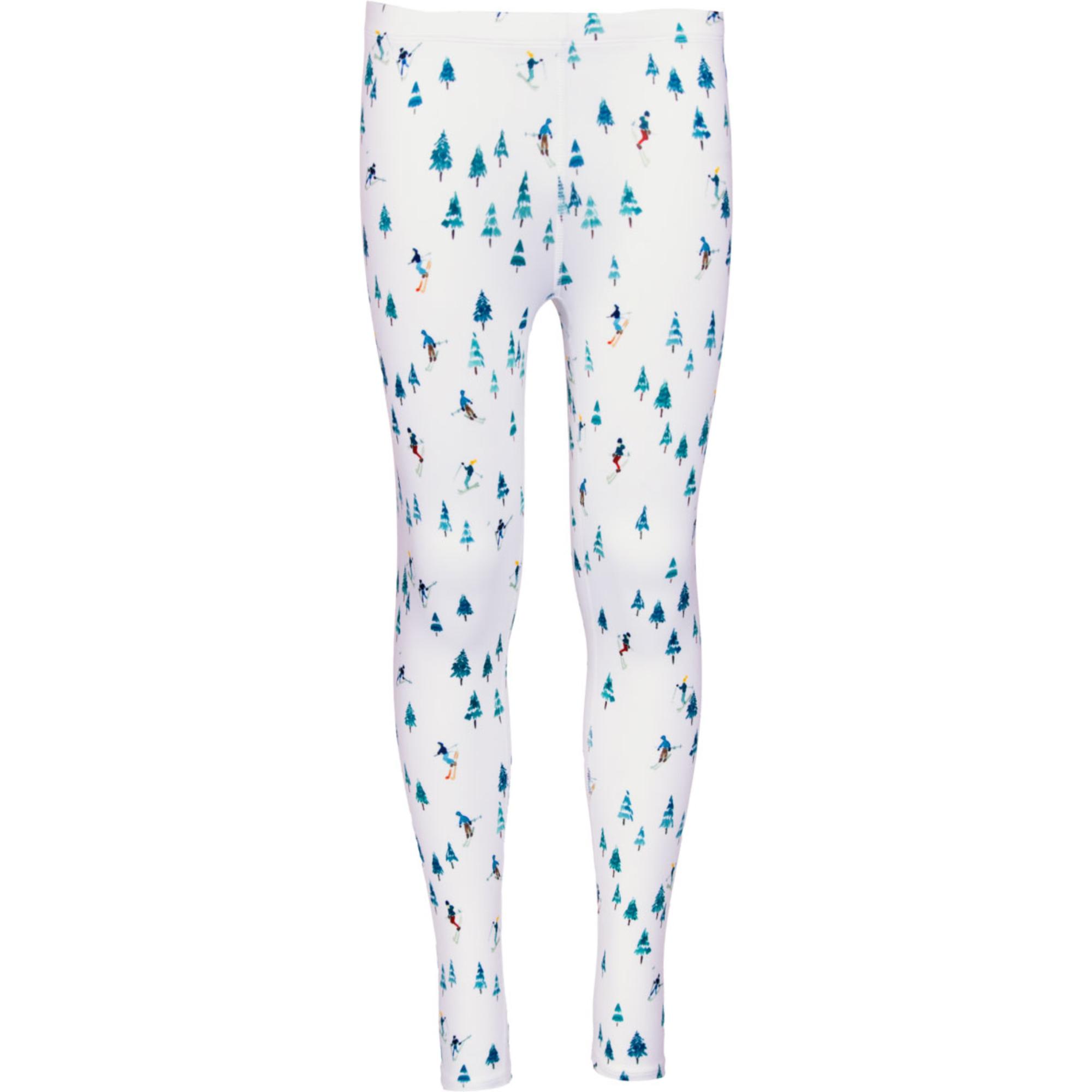 

Детские колготки Micro-Elite с принтом под замшу Hot Chillys, Downhill Ski