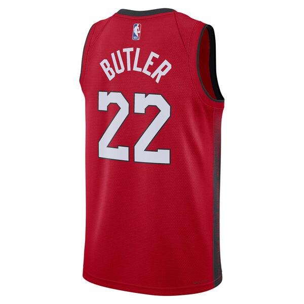 Спортивная футболка miami heat 2024/25 city edition jersey 'jimmy butler' Nike, красный — фото 2