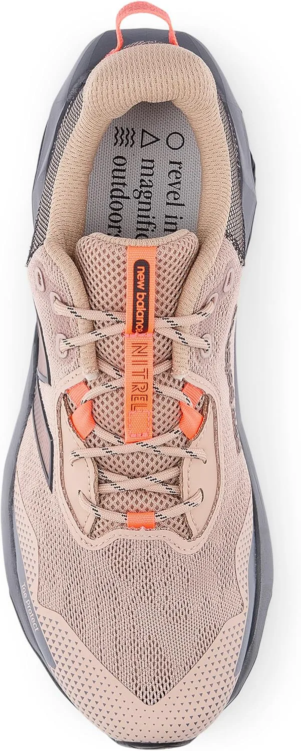 Мужские кроссовки для трейл-раннинга New Balance Dynasoft Nitrel V6, красный/черный — фото 4