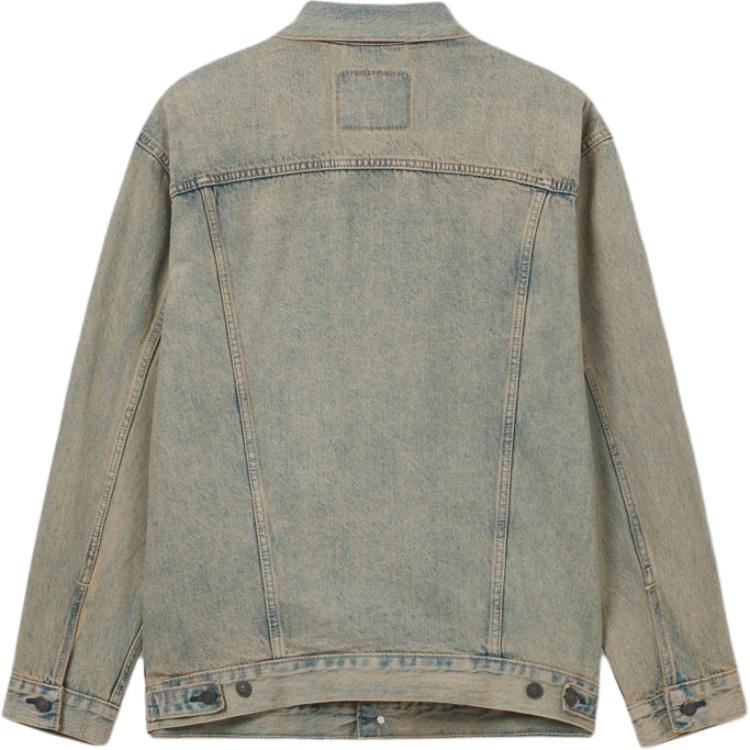 Levis Джинсовая куртка мужская дымчато-голубая, Smoke Blue — фото 2