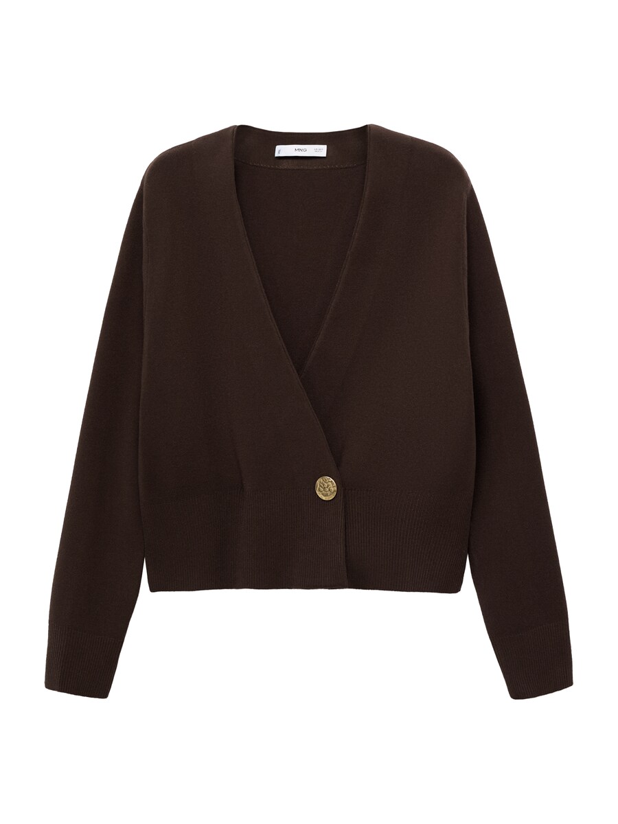 

Вязаный кардиган MANGO ANITA, Chocolate