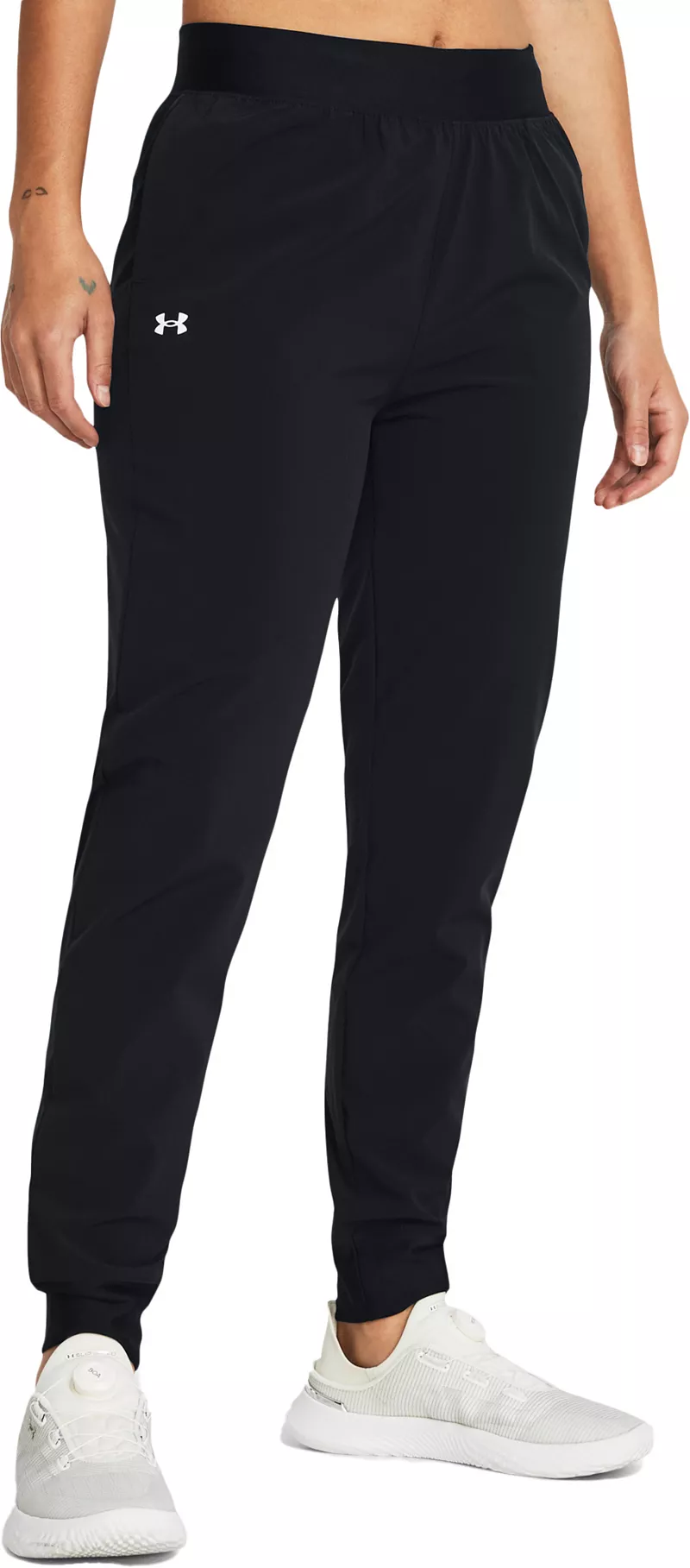 

Женские тканые брюки с высокой посадкой Under Armour Armor Sport, черный