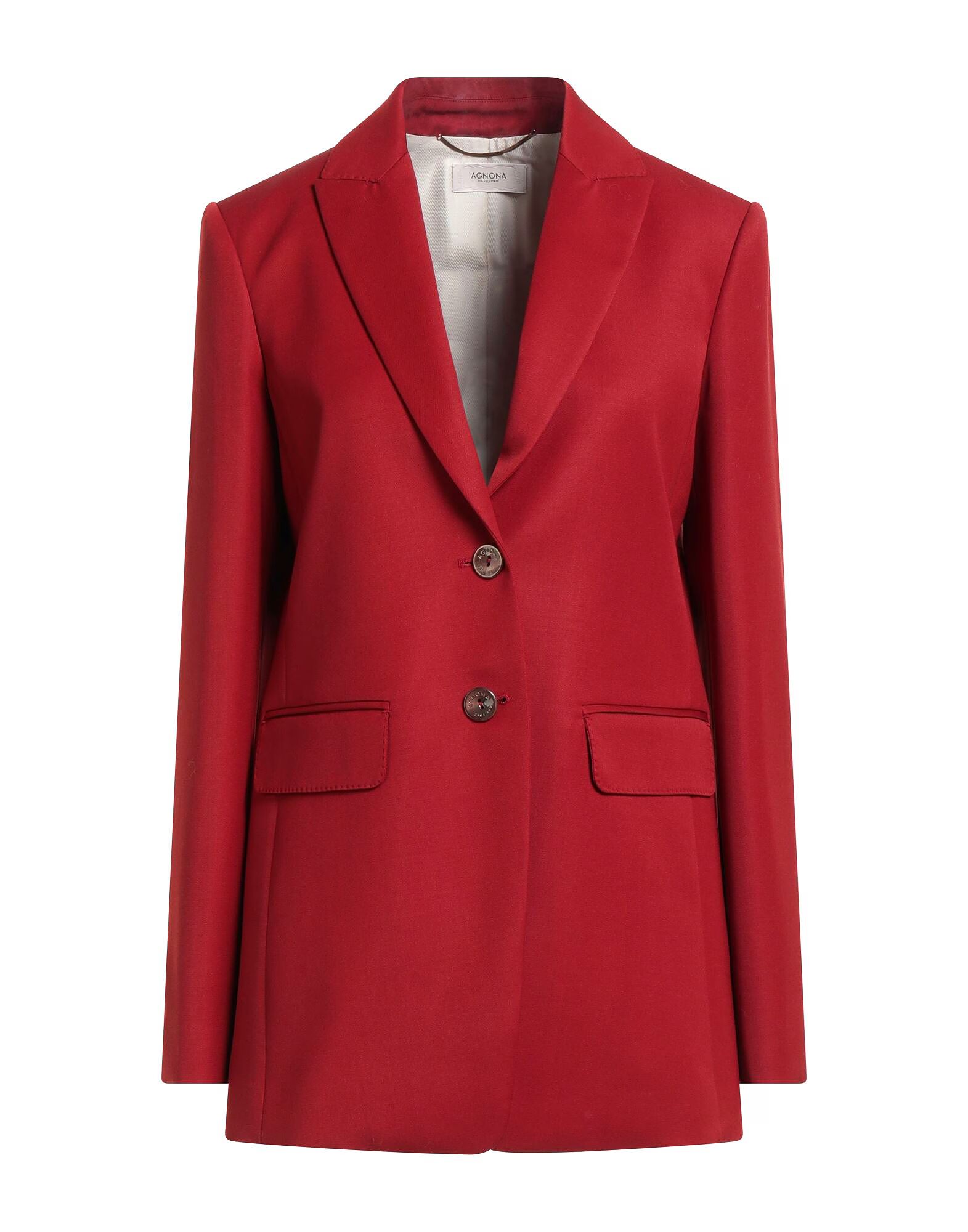 

Блейзер Agnona, кирпичный