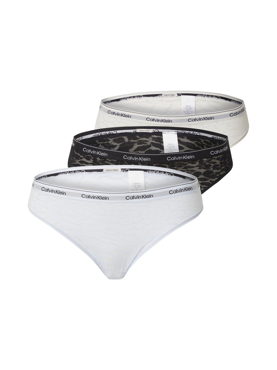 

Трусики Calvin Klein Underwear, цвет Light beige/Pastel blue/Black