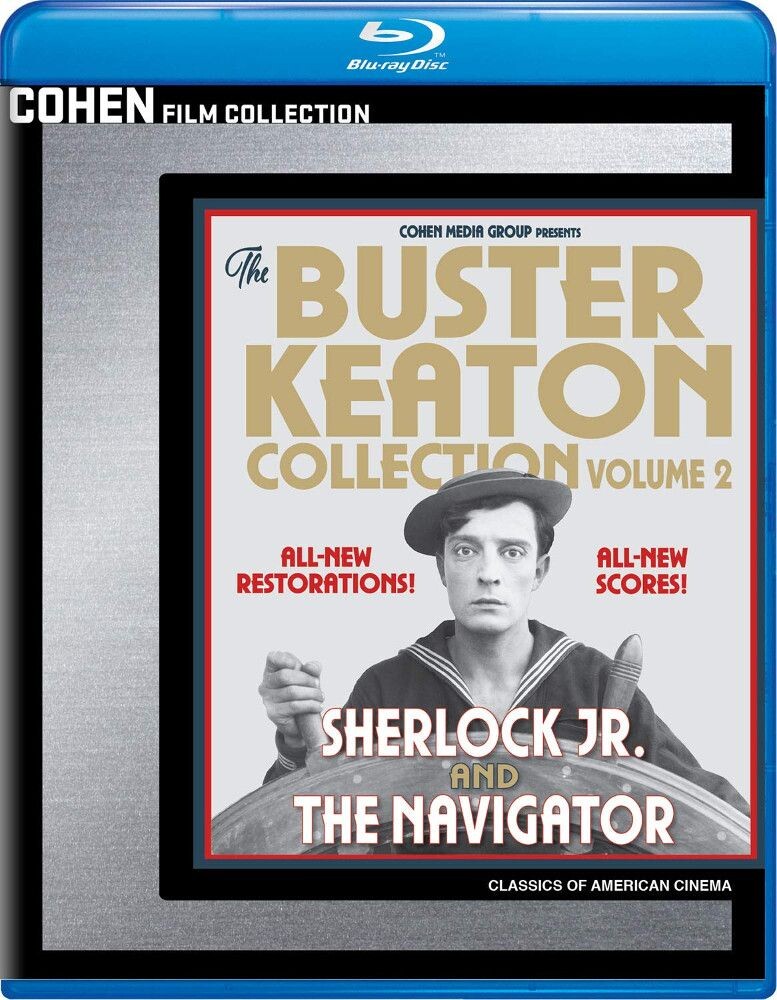 

Диск Blu-ray The Buster Keaton Collection: Volume 2 [Sherlock Jr. / The Navigator]