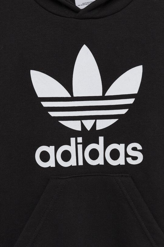 Детский спортивный костюм adidas Originals H25253, черный — фото 4
