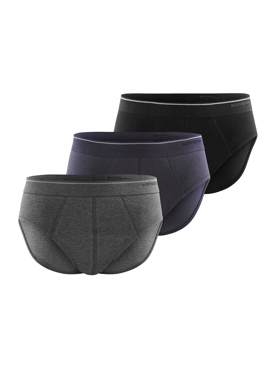 

Трусы Blackspade Panty Tender Cotton, цвет dark blue/mottled grey/black