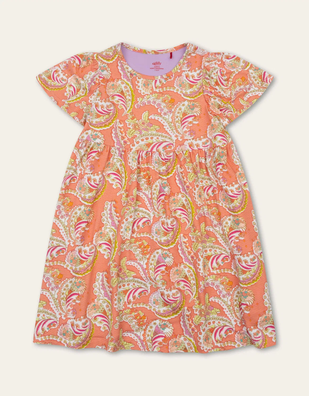 Платье с узором пейсли, Oilily, красное