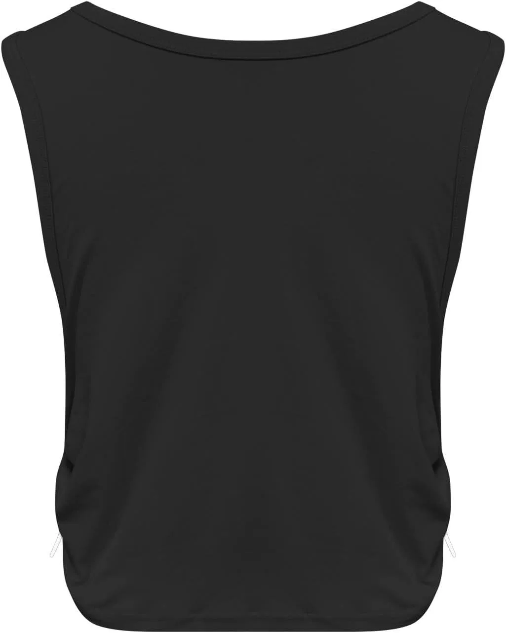 Женский топ для тренировок Racerback Athletic Running Yoga, Black — фото 4