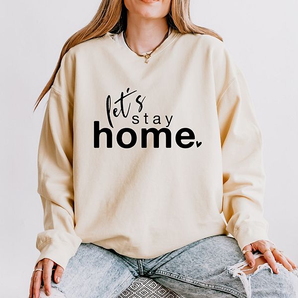 

Легкий свитшот Let's stay home с эффектом garment dyed Simply Sage Market, Ivory, Зеленый, Легкий свитшот Let's stay home с эффектом garment dyed Simply Sage Market, Ivory