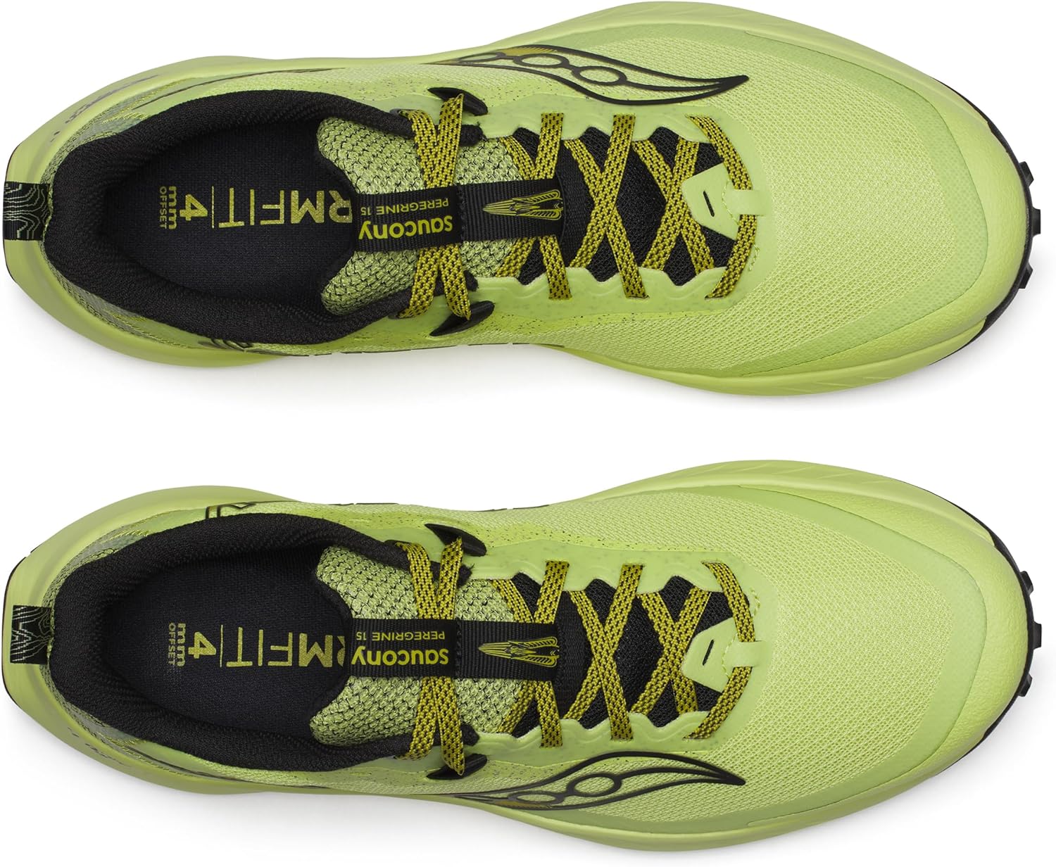 Мужские кроссовки для трейлового бега Saucony Peregrine 15, черный — фото 3