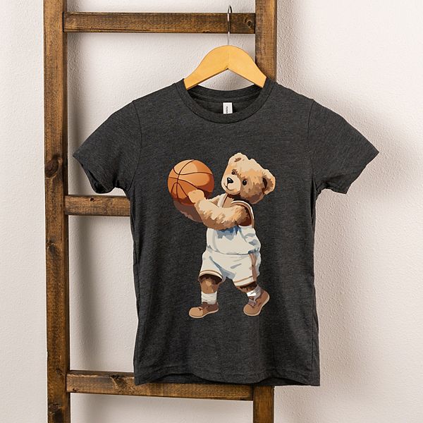 Футболка с водяным медведем для баскетбола The Juniper Shop, Charcoal — фото 2