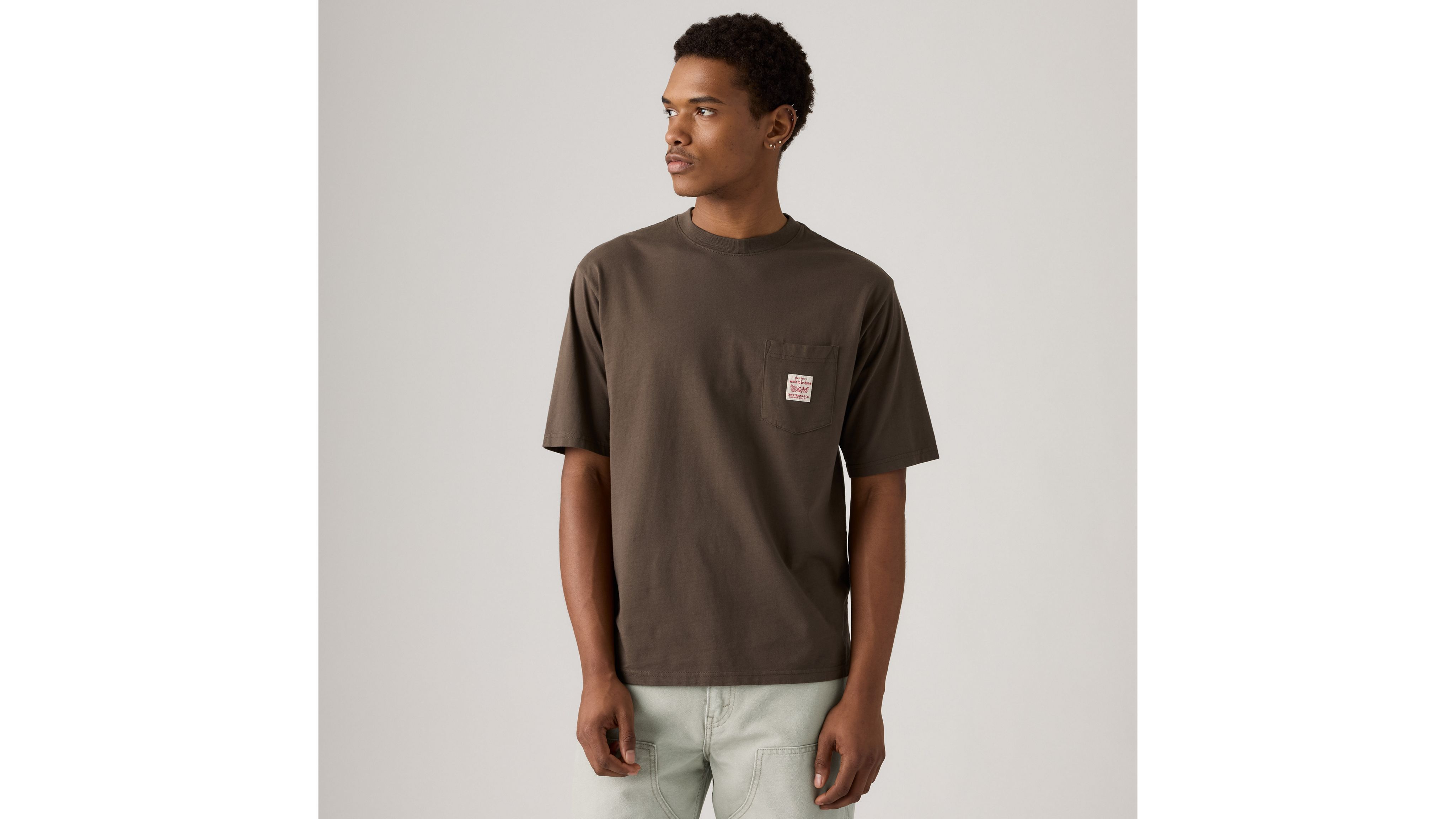 

Футболка с коротким рукавом для спецодежды Levi's, Bracken - Brown