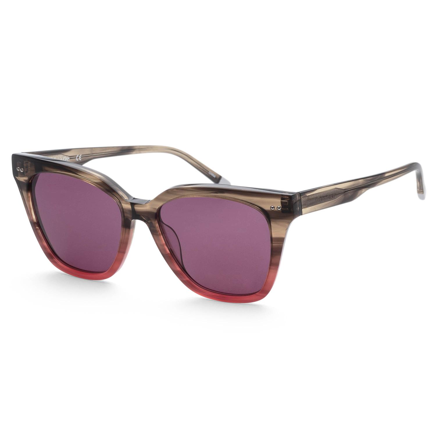 

Calvin Klein Женские солнцезащитные очки 54 мм серые, розовый