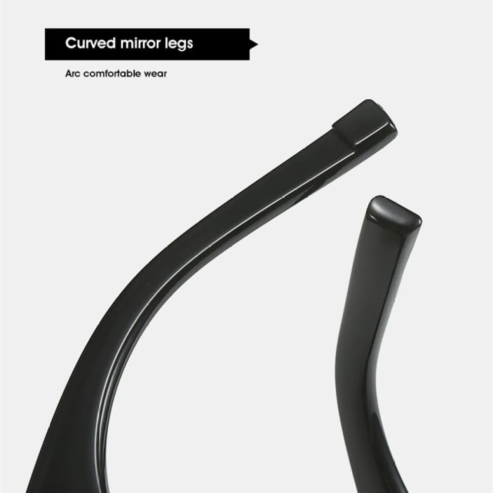 

Модные солнцезащитные очки-щиток с декоративной оправой и полимерными линзами, винтажный стиль, повседневные очки с защитой от УФ-излучения UV400 MTZJH, C9