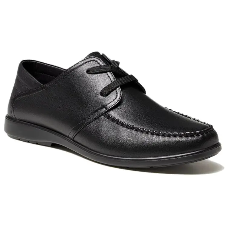 Мужские туфли CAMEL Men's Casual Shoes Men Low-Top Black — фото 2