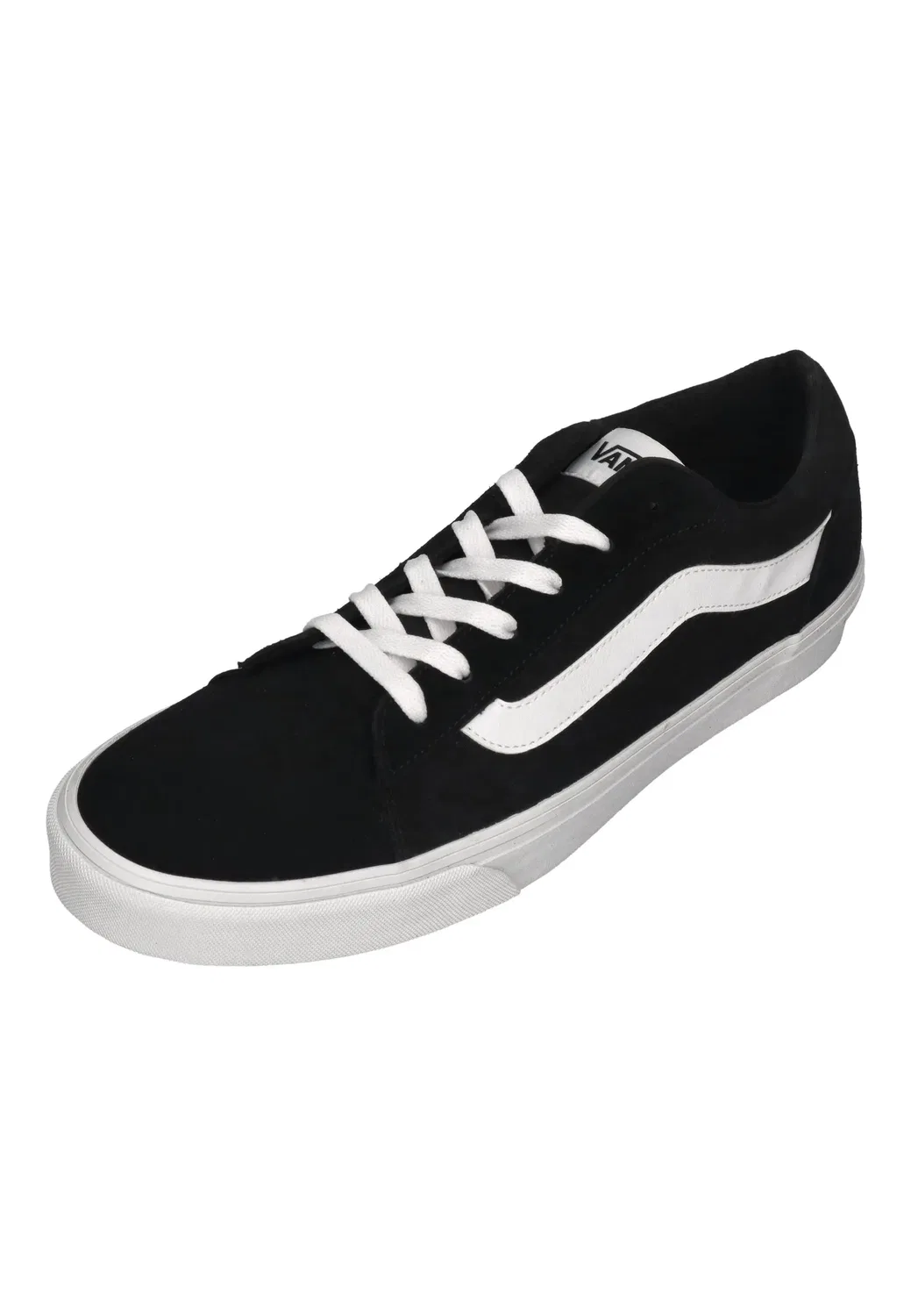 Кроссовки низкие Vero LS Suede Canvas, Vans, черный
