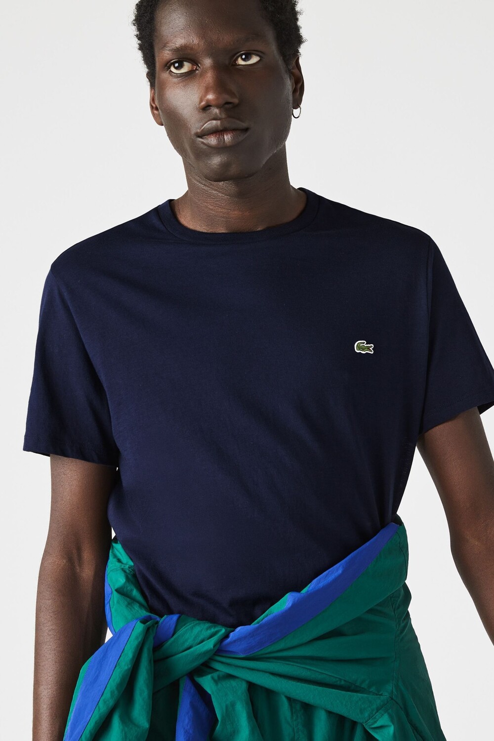 Футболка Пима Lacoste, синий — фото 3