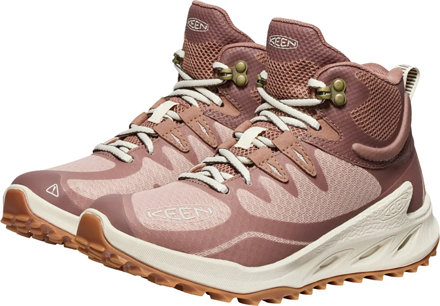 

Кроссовки Keen "ZIONIC MID WP", водонепроницаемые, цвет Warm Taupe/Birch