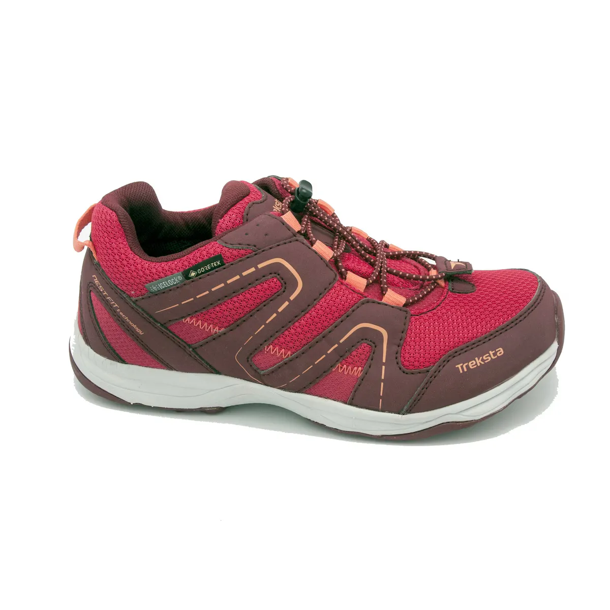 

Детская горная обувь Oxxy LOW Junior GTX TREKSTA, пурпурный