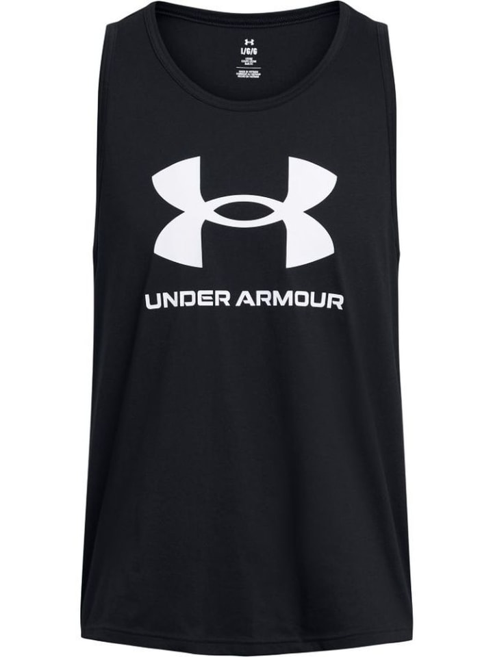 

Футболка Ua Sportstyle Logo Tank Under Armour, черный