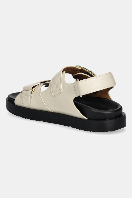 Кожаные сандалии Leather Sporty Sandal Tommy Hilfiger, бежевый — фото 3