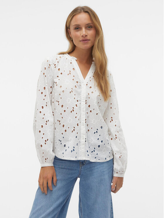 

Рубашка стандартного кроя Vero Moda, белый
