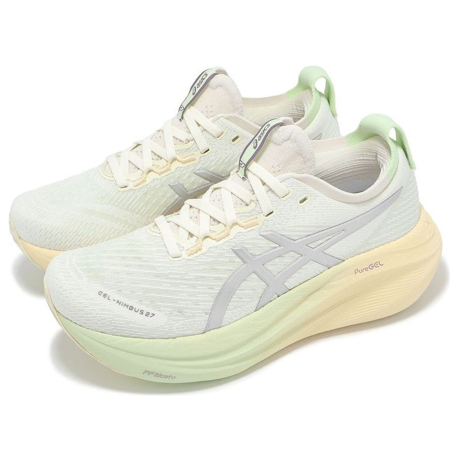 Кроссовки (WMNS) ASICS Gel-Nimbus 27 Lite-show CN 'Beige Light Green', бежевый — фото 3