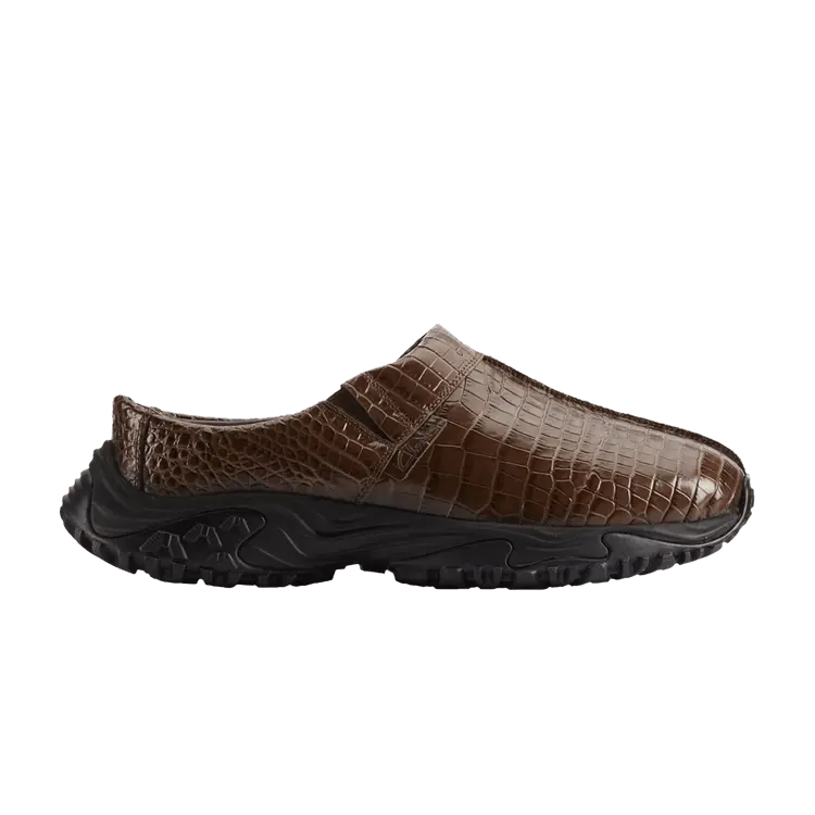 

Кроссовки Clarks Martine Rose x Clog 1 Brown Croc, коричневый