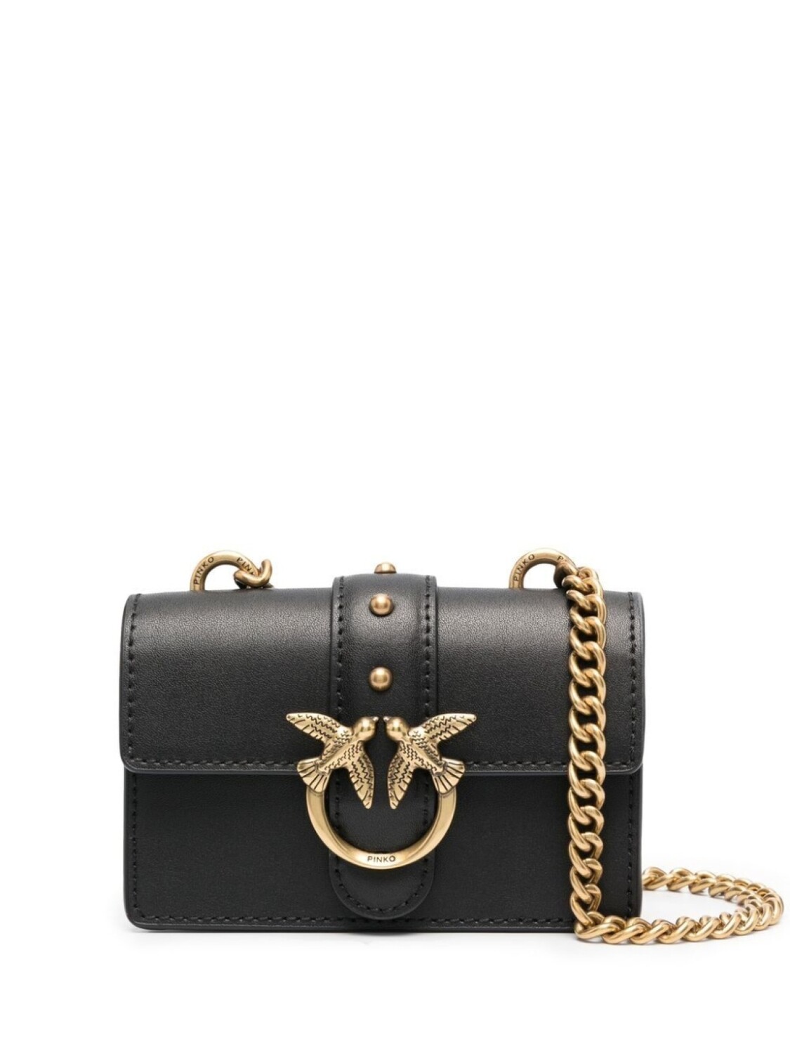 

PINKO мини-сумка Love One Micro, черный