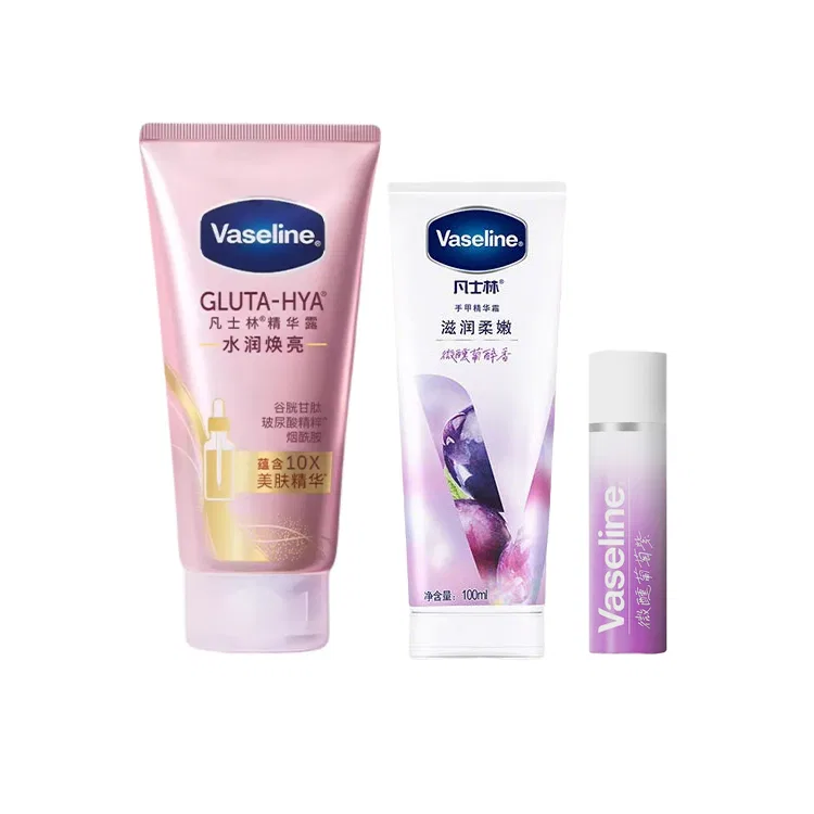 Набор для ухода за телом Vaseline с гиалуроновой кислотой и ниацинамидом