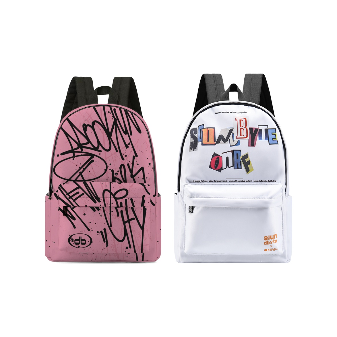 

Soundbyte Полиэстеровый рюкзак обычный унисекс розовый, Pink Combo 2