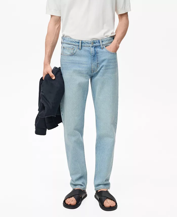 

Мужские джинсы Bob Regular-Fit Mango, синий