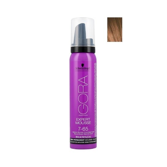 

Мусс-краска для волос 7-65, 100 мл Schwarzkopf Professional, Igora Expert Mousse