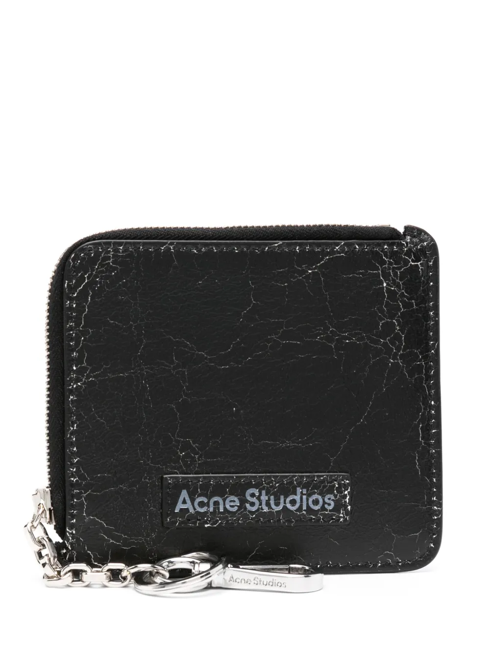 

Кошелек с нашивкой-логотипом Acne Studios, черный