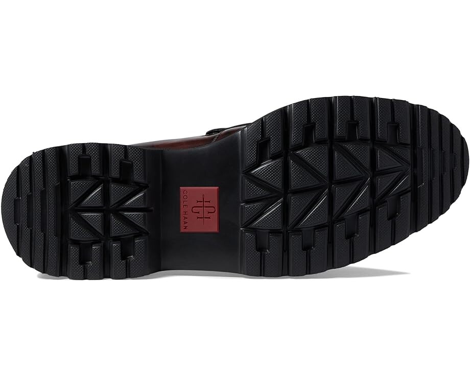 Оксфорды Cole Haan American Classics Penny Loafer, цвет Deep Burundy/Black — фото 3